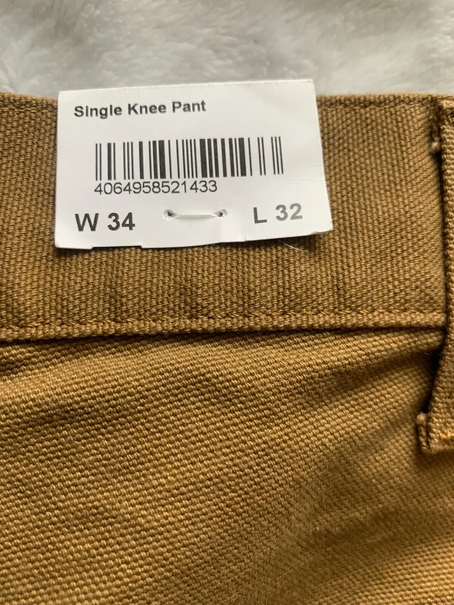 Carhartt pants  34w new 100 - Image 4