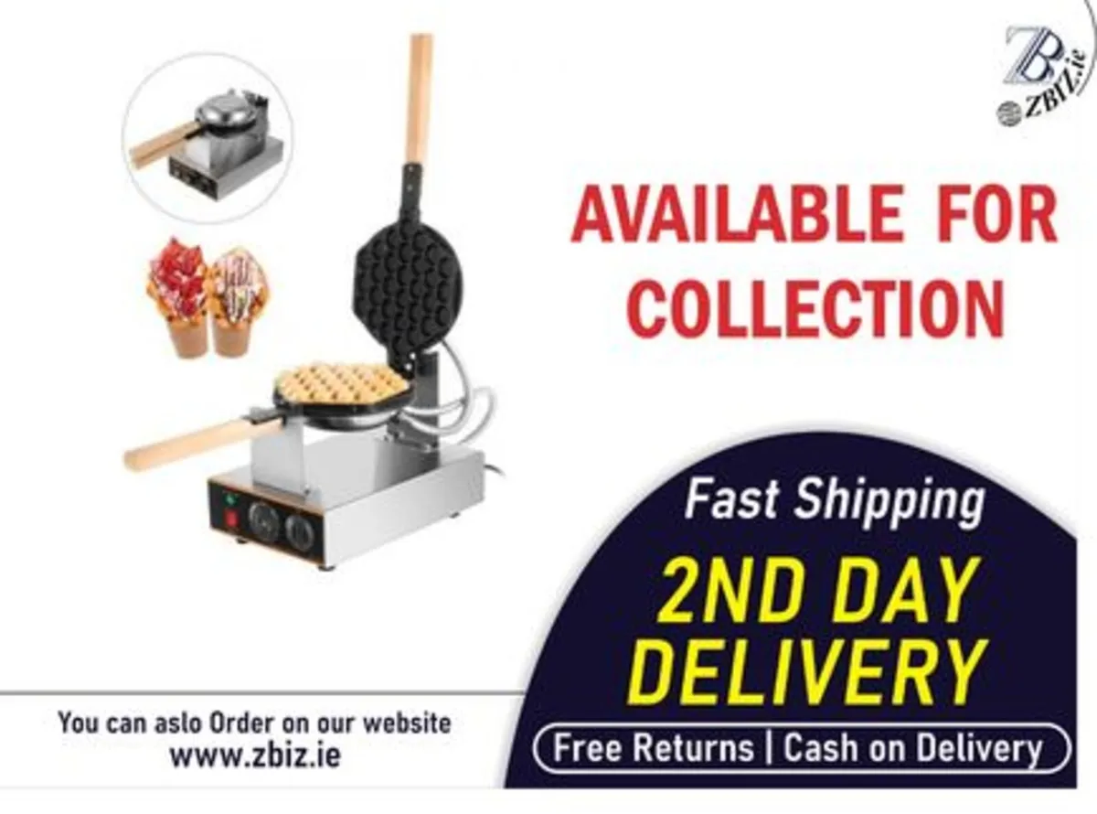 Commercial Electric Donut Waffle Maker Machine - Image 1