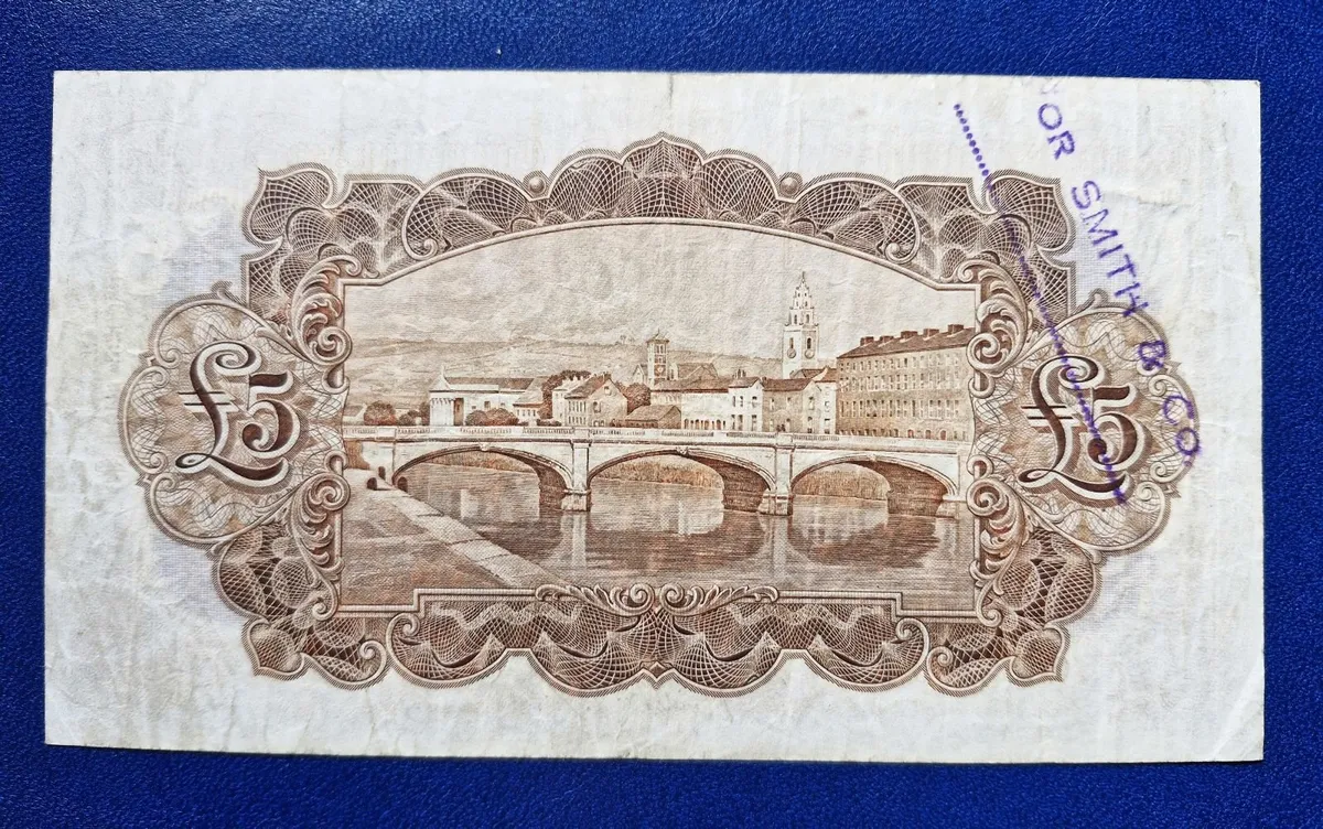 Ireland 1931 £5 Pound Royal Bank Limited Ploughman - Image 3