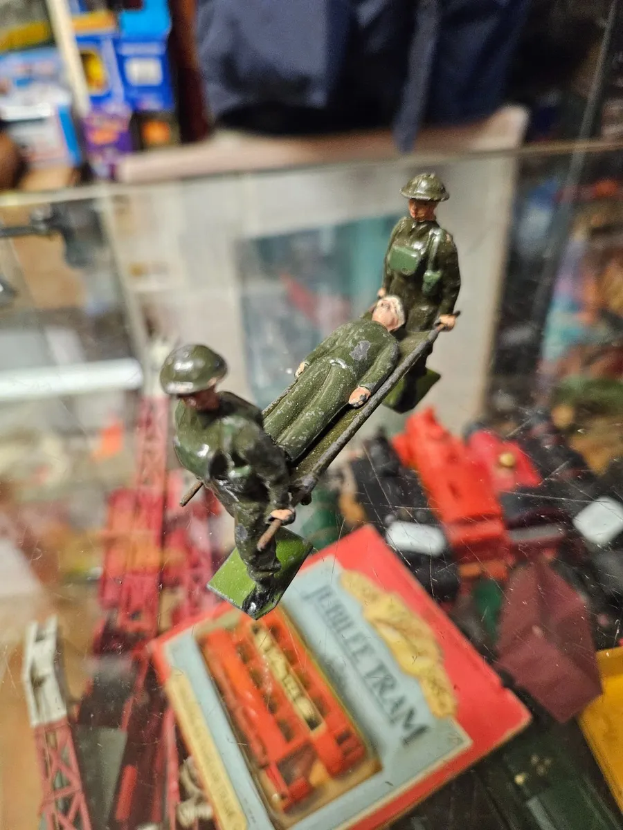 Vintage Britain's 1950's Army Military Stretcher B - Image 1