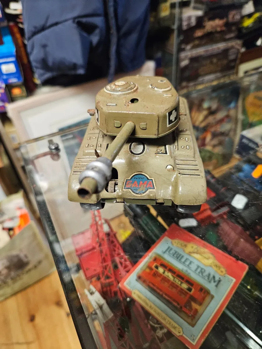 Vintage 1950's Tinplate Tank - Image 2