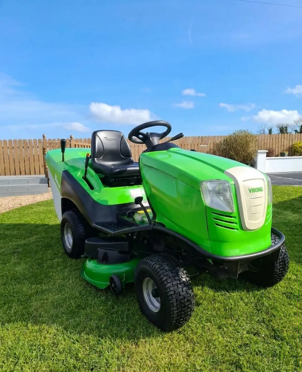 Viking ride on lawnmower - Image 2
