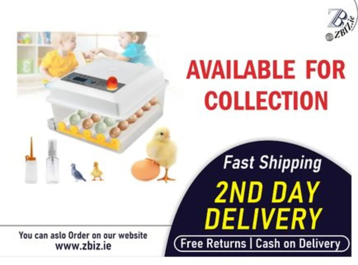Egg Incubator Automatic 16 Egg Temperature Control - Image 1