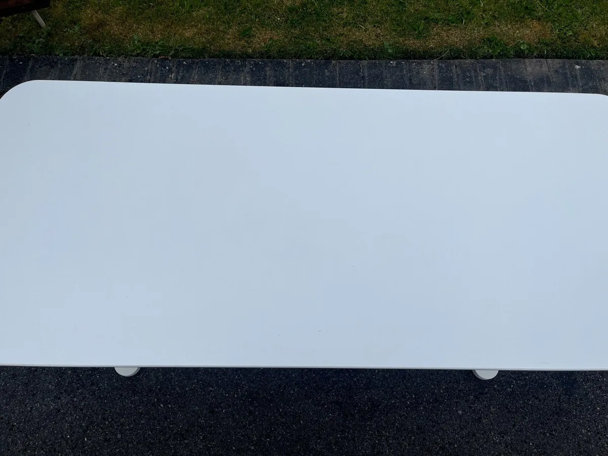 White Office Desk - Image 2