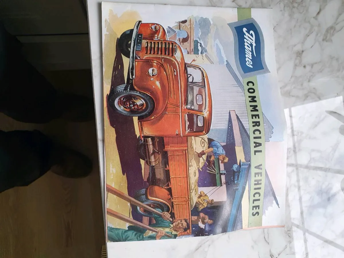Ford Thames comercial  brochure - Image 1