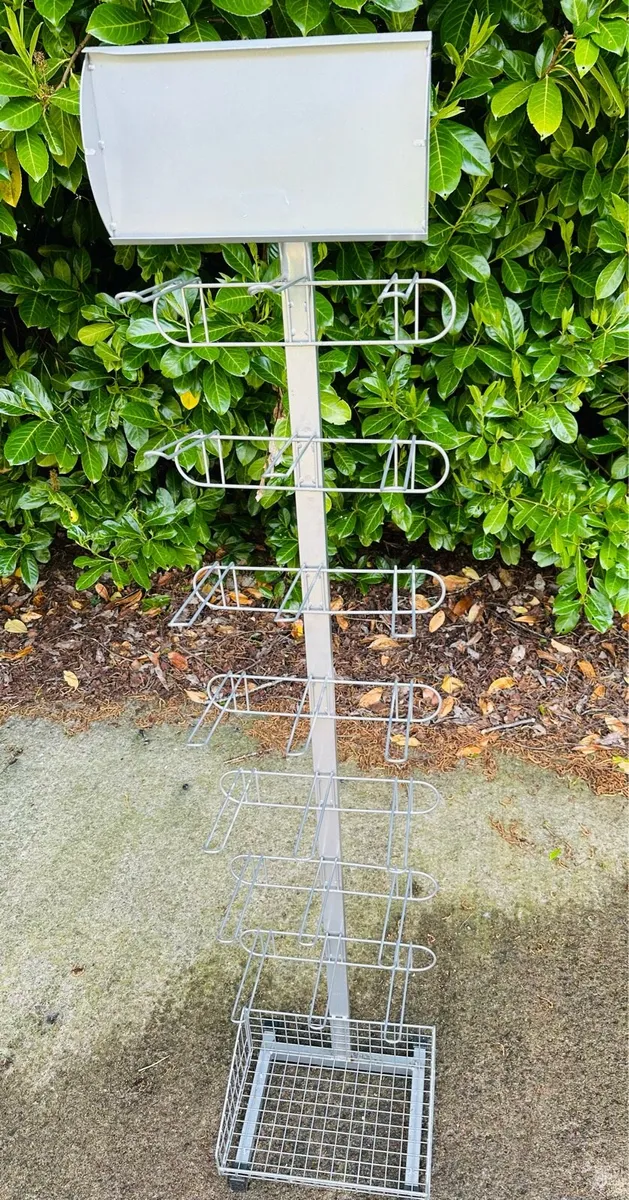 SILVER SHOP DISPLAY STAND - Image 2