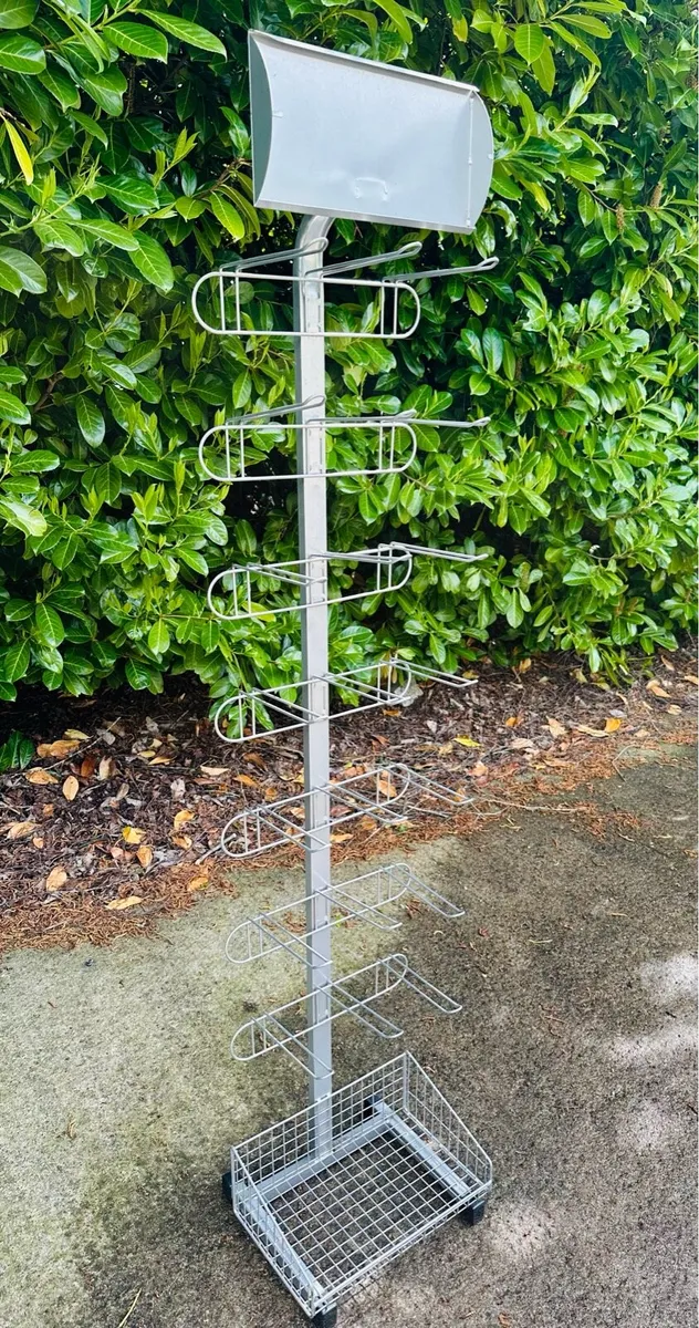 SILVER SHOP DISPLAY STAND - Image 3