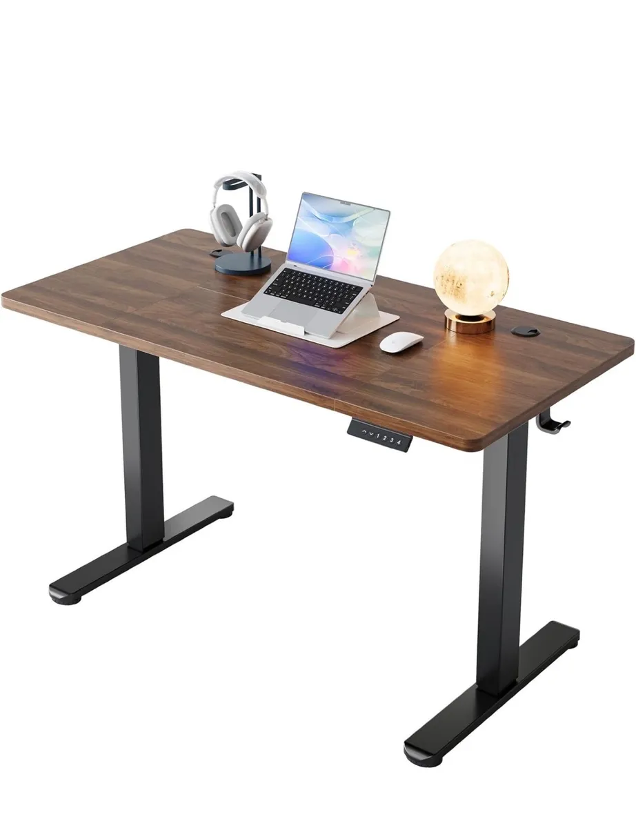 Standing Desk with USB Charging Port, 120 x 60 cm, - Image 3