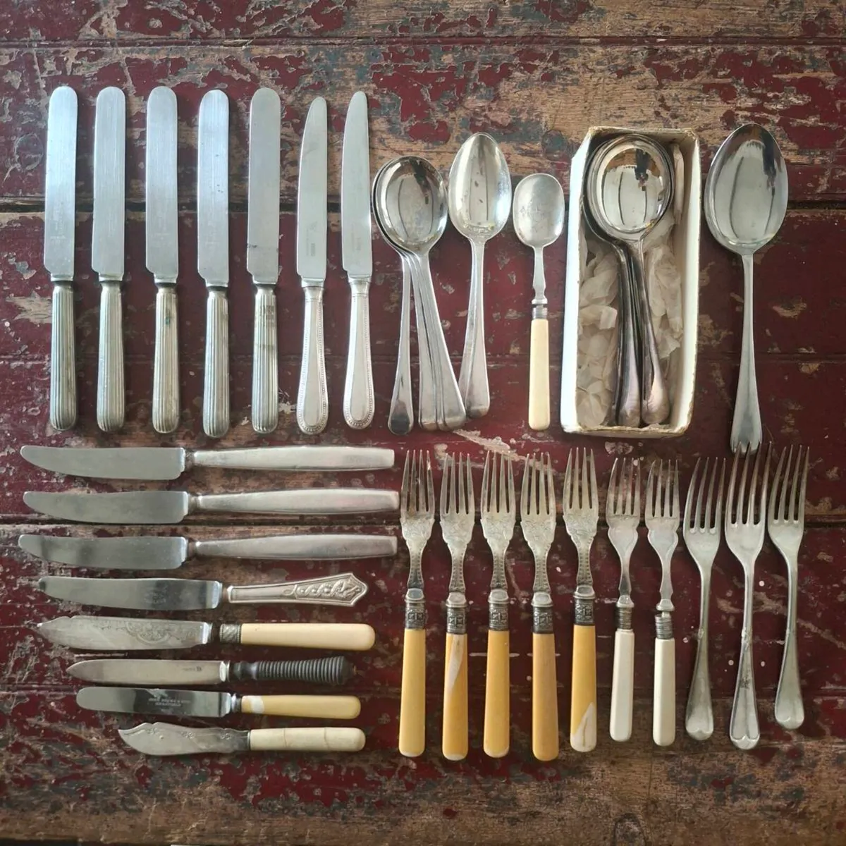 Vintage & Antique Silverplate Cutlery - Image 1