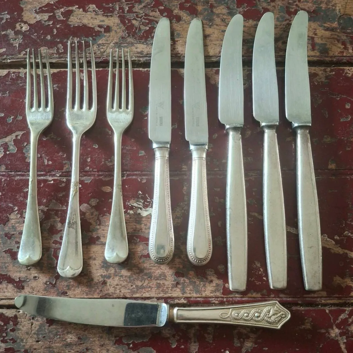 Vintage & Antique Silverplate Cutlery - Image 4