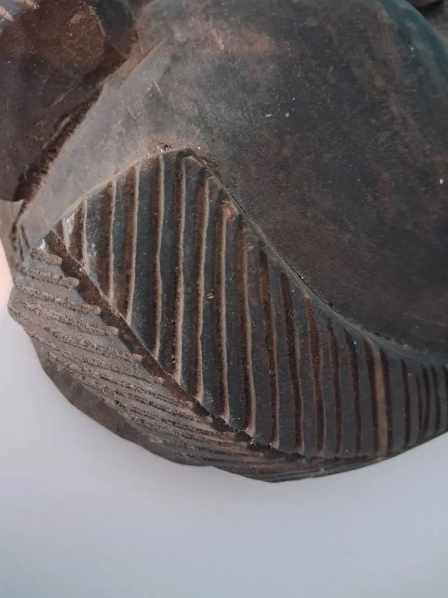 Liberia  Hand carved wooden African tribal mask - Image 3
