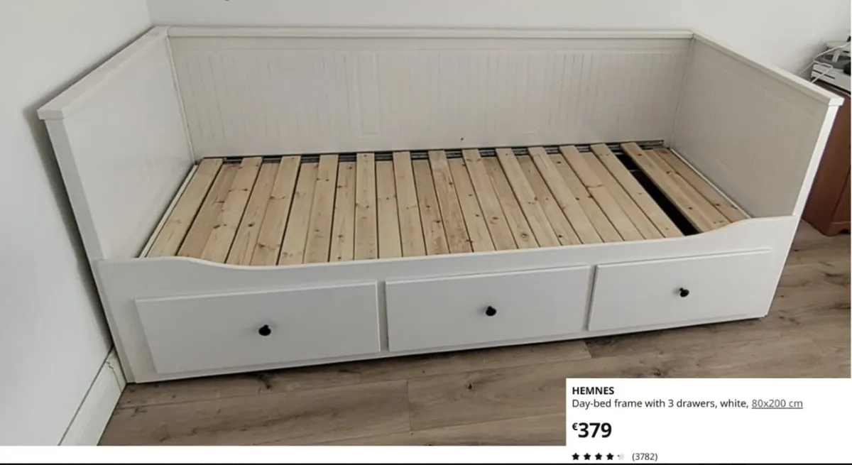 HEMNES IKEA SOFA BED - Image 2