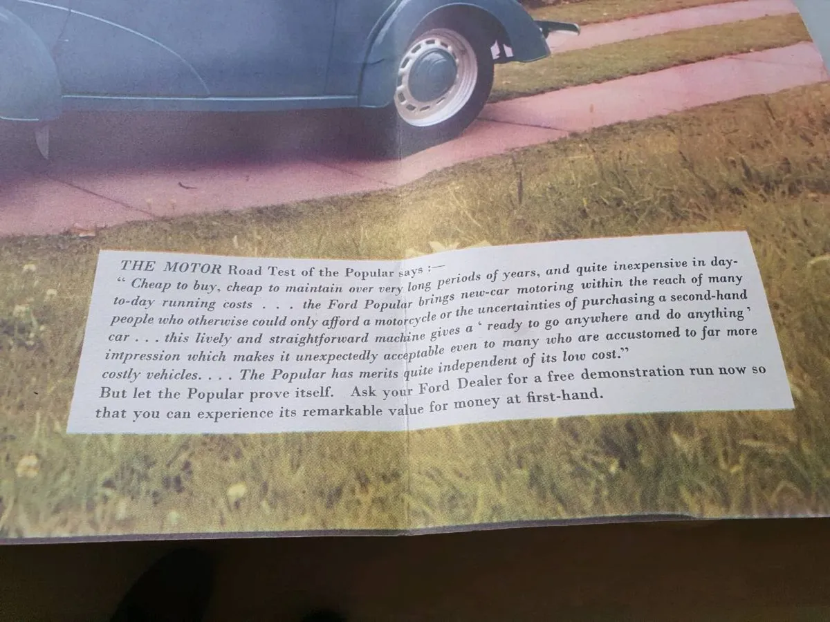 FORD Popular  garage sales brochure - Image 4