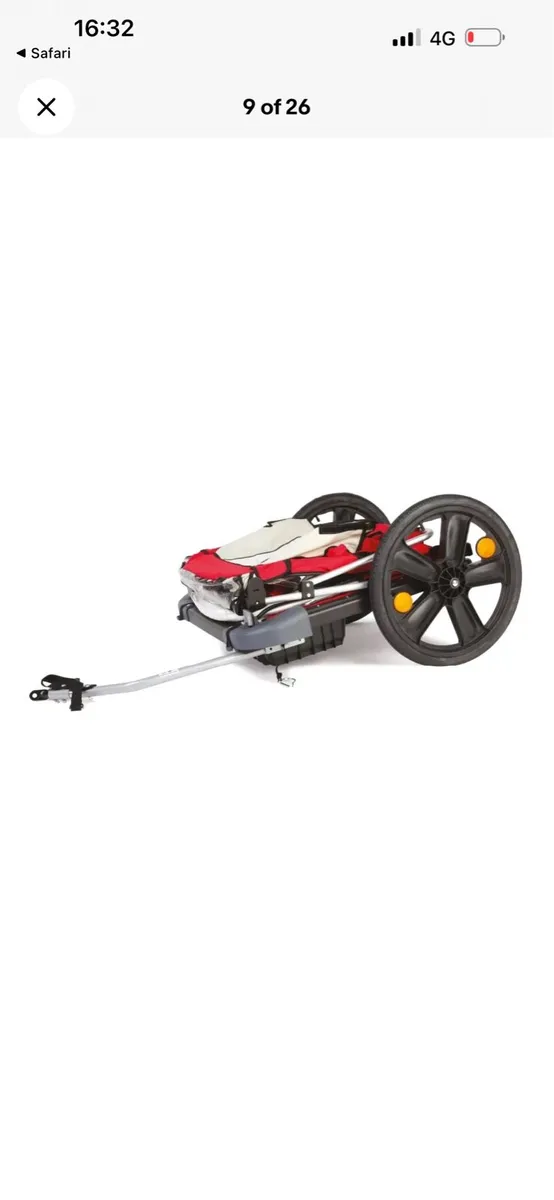 Bellelli B-Travel Bike Trailer bicycle kids - Image 3