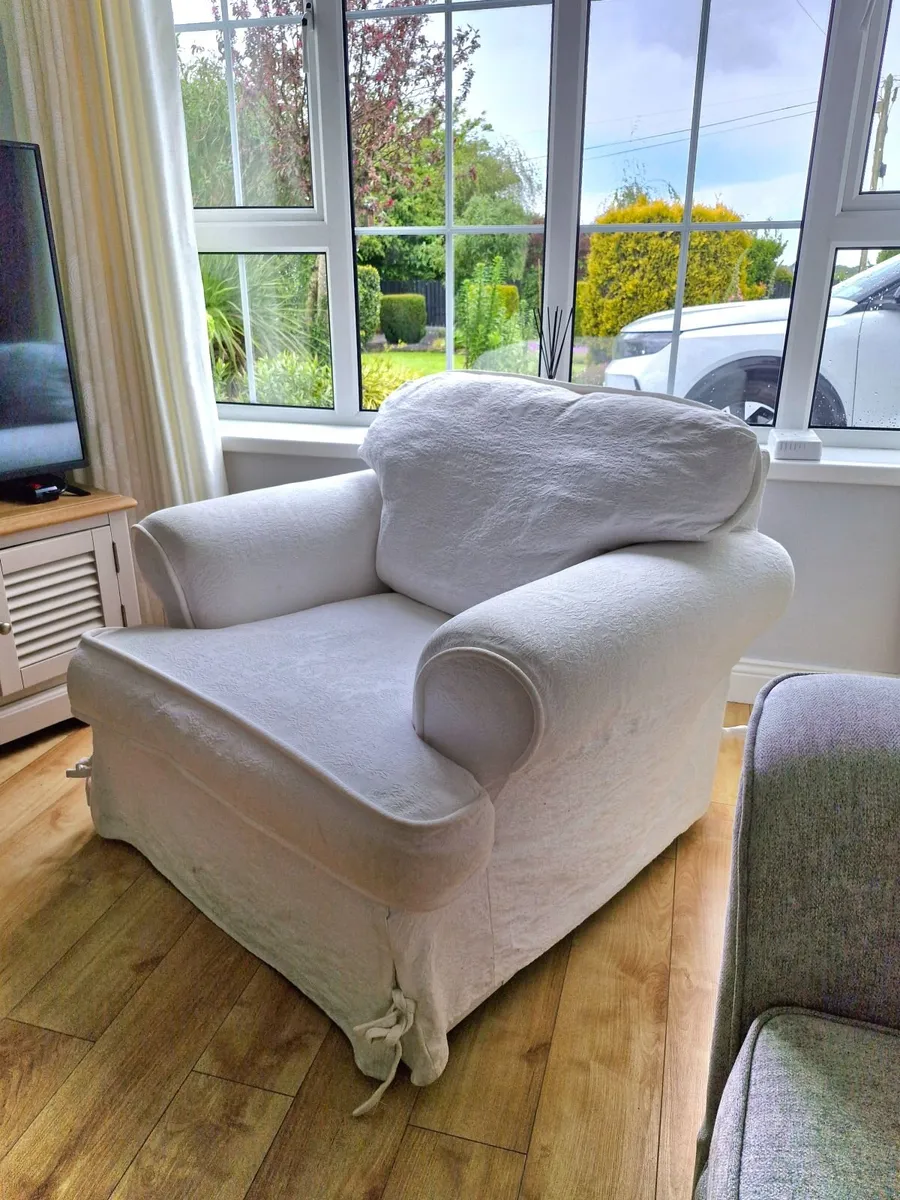 White Armchair