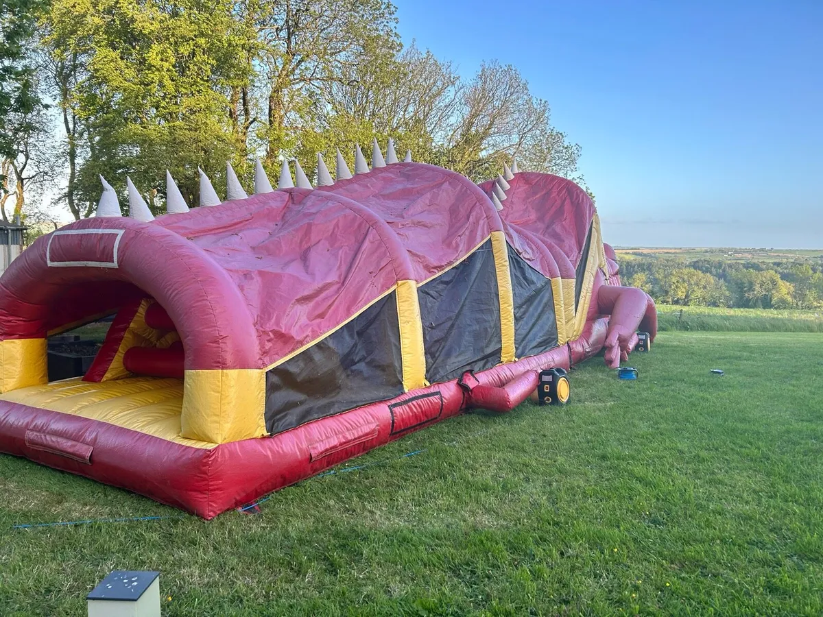 Large Bouncy Castle obstacle course - Image 3