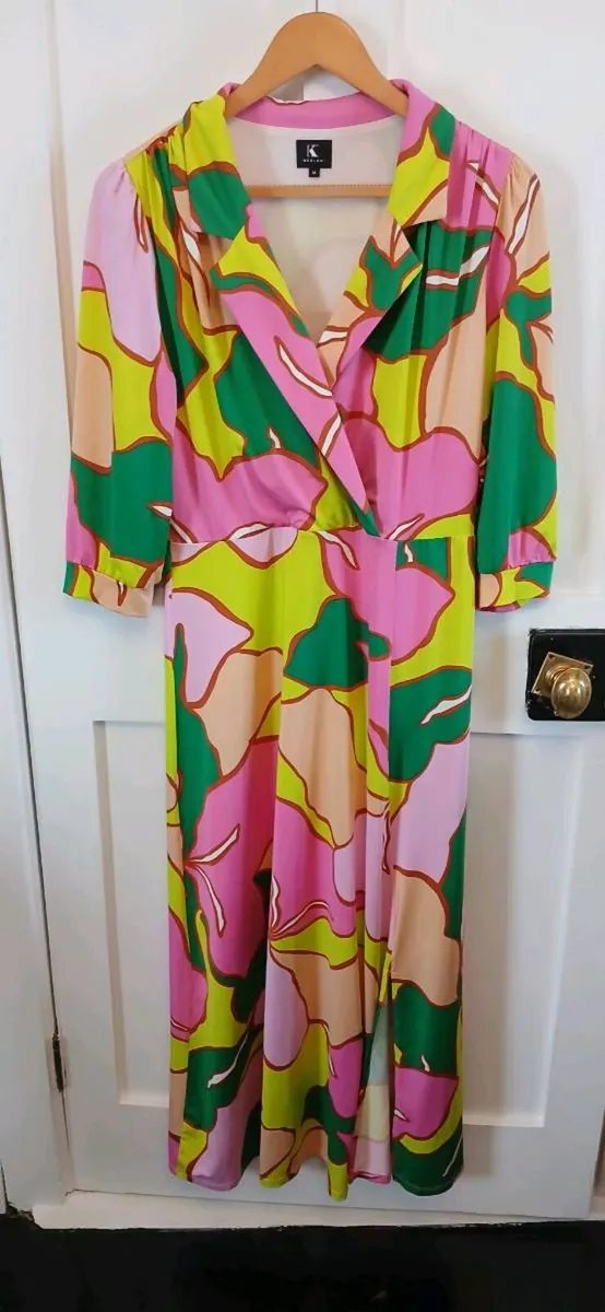 K Design Floral Dress - Image 1