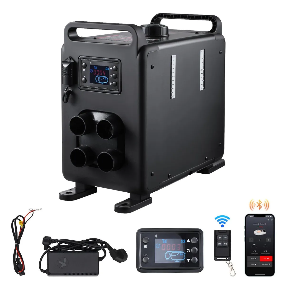 Portable Diesel Heater, 12V/24V All in One 8KW - Image 1
