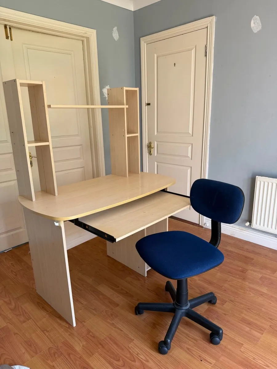 Desk and chair - Image 2