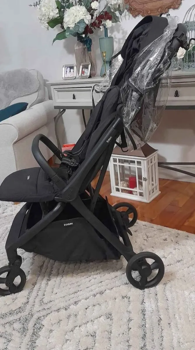 Zummi Eden compact stroller shale - Image 2
