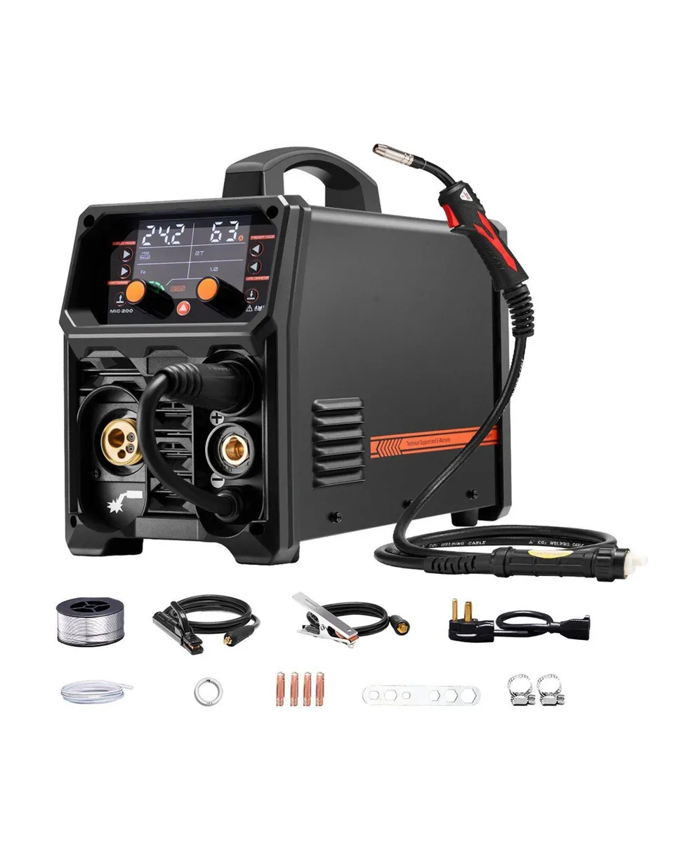 Synergic MIG Welding Machine 200A 4-in-1 Gas - Image 1
