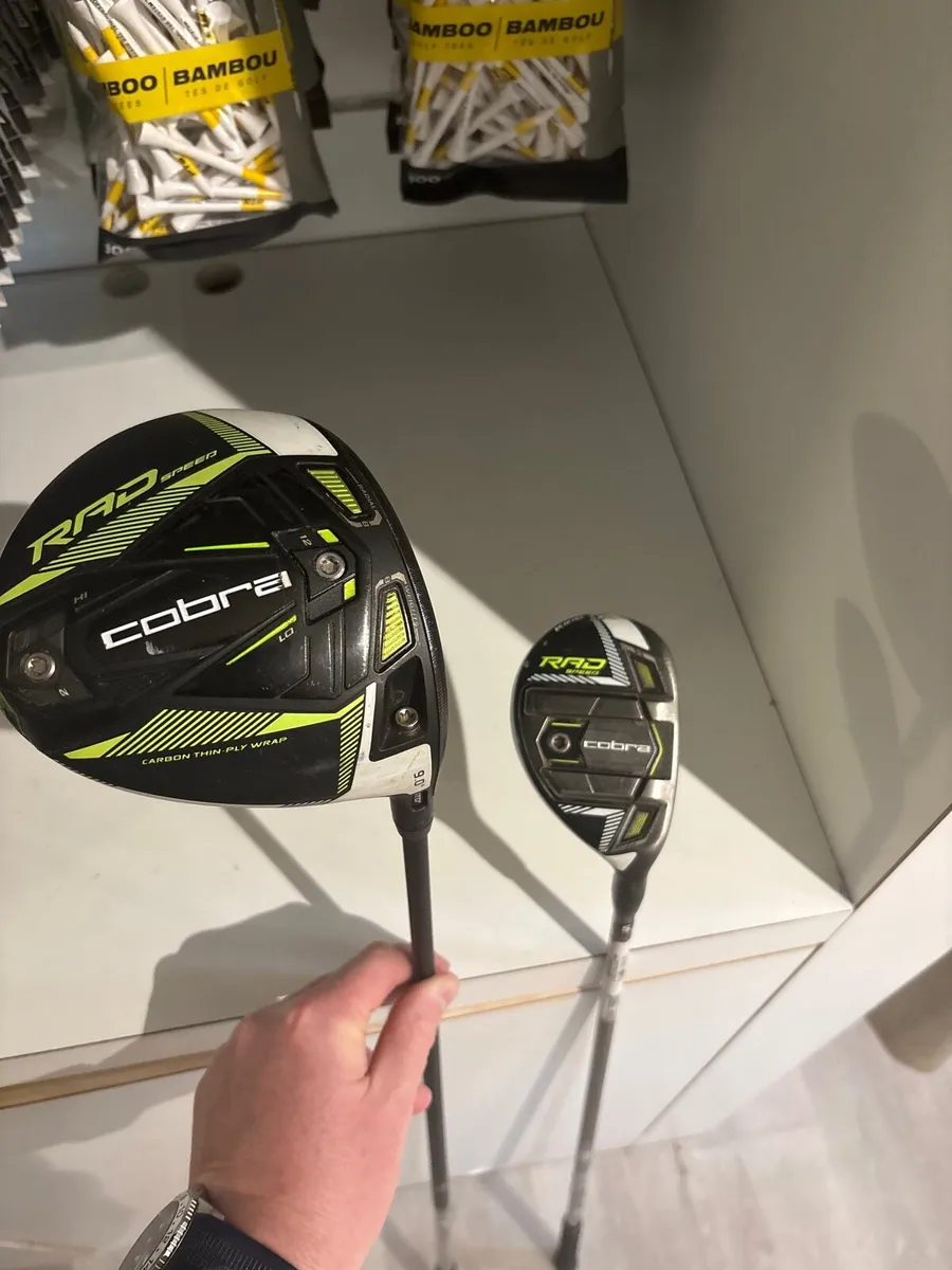 Cobra Rad Speed (Driver + 3 Hybrid) S Flex - Image 1