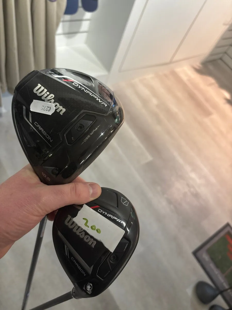 Wilson Carbon Dynapwr (Driver + 3 Wood) S Flex - Image 1