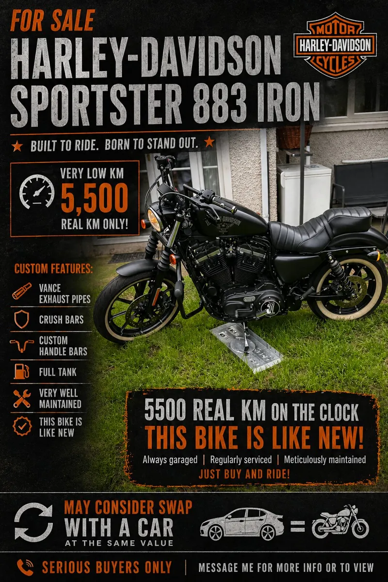 Harley Davidson sportster 883 Iron - Image 4