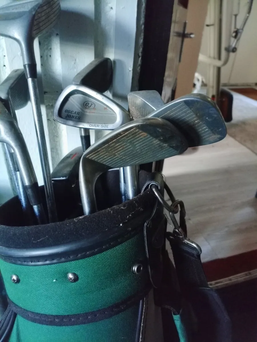 Full Set of Golf Clubs, Bag, and Balls - Image 3