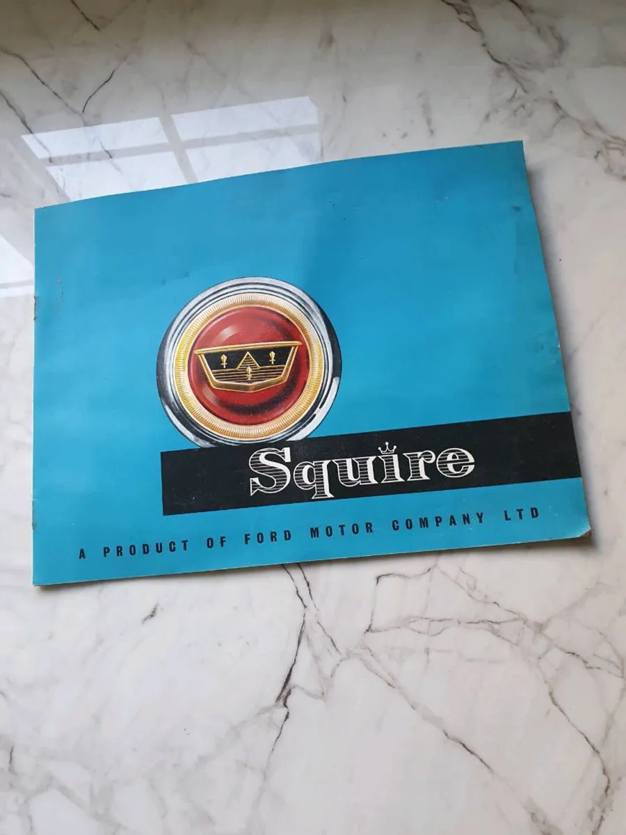 Ford Squire  origional  brochure - Image 1