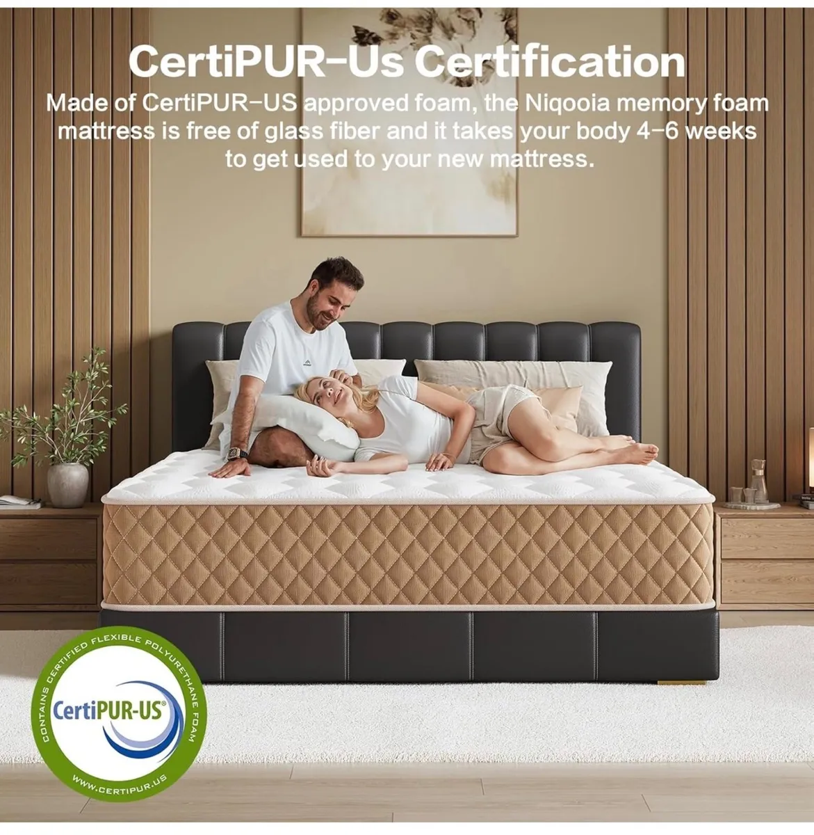 Single Mattress 3FT Memory Foam Mattress, 7-Zone P - Image 3