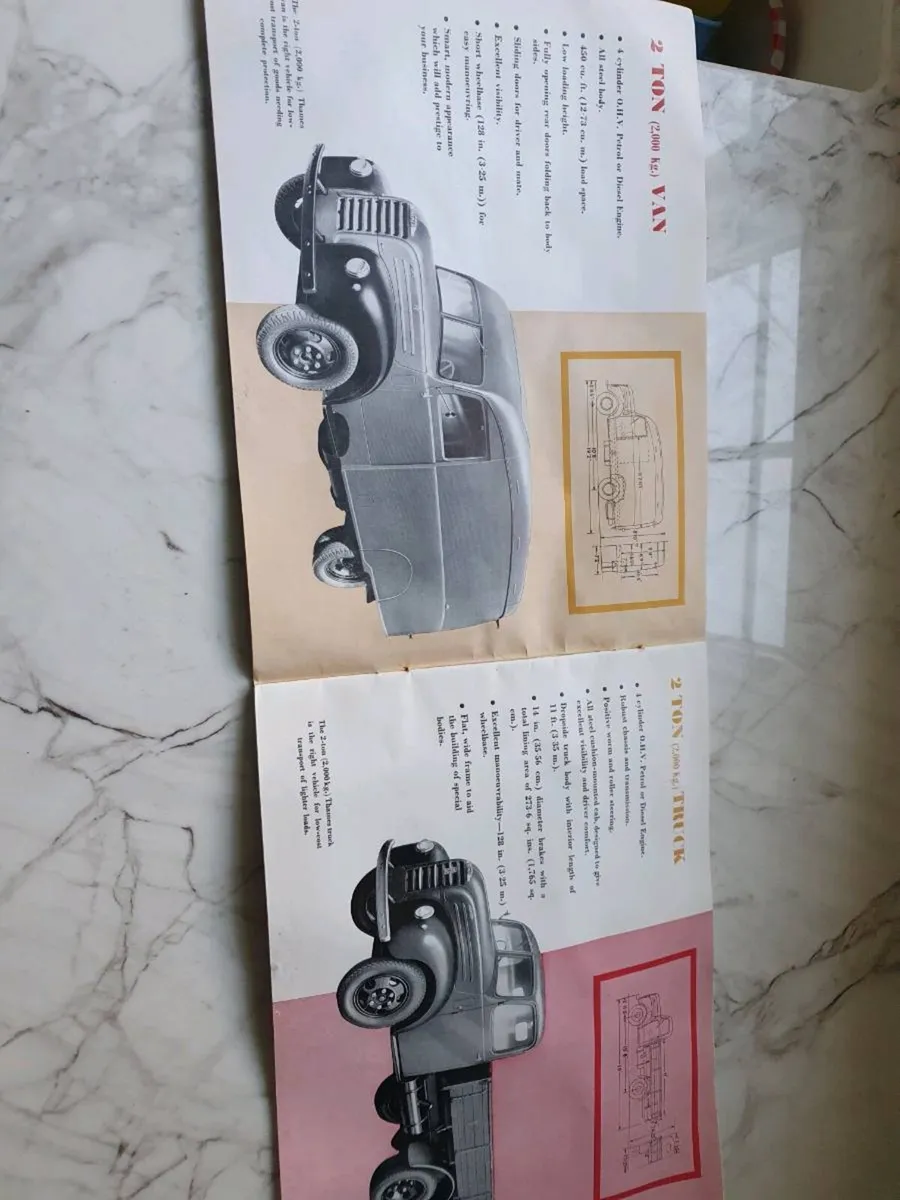 Ford Thames 2&3 ton vehicles - Image 2