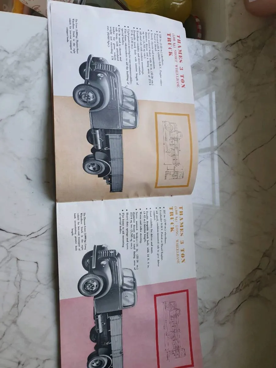 Ford Thames 2&3 ton vehicles - Image 3
