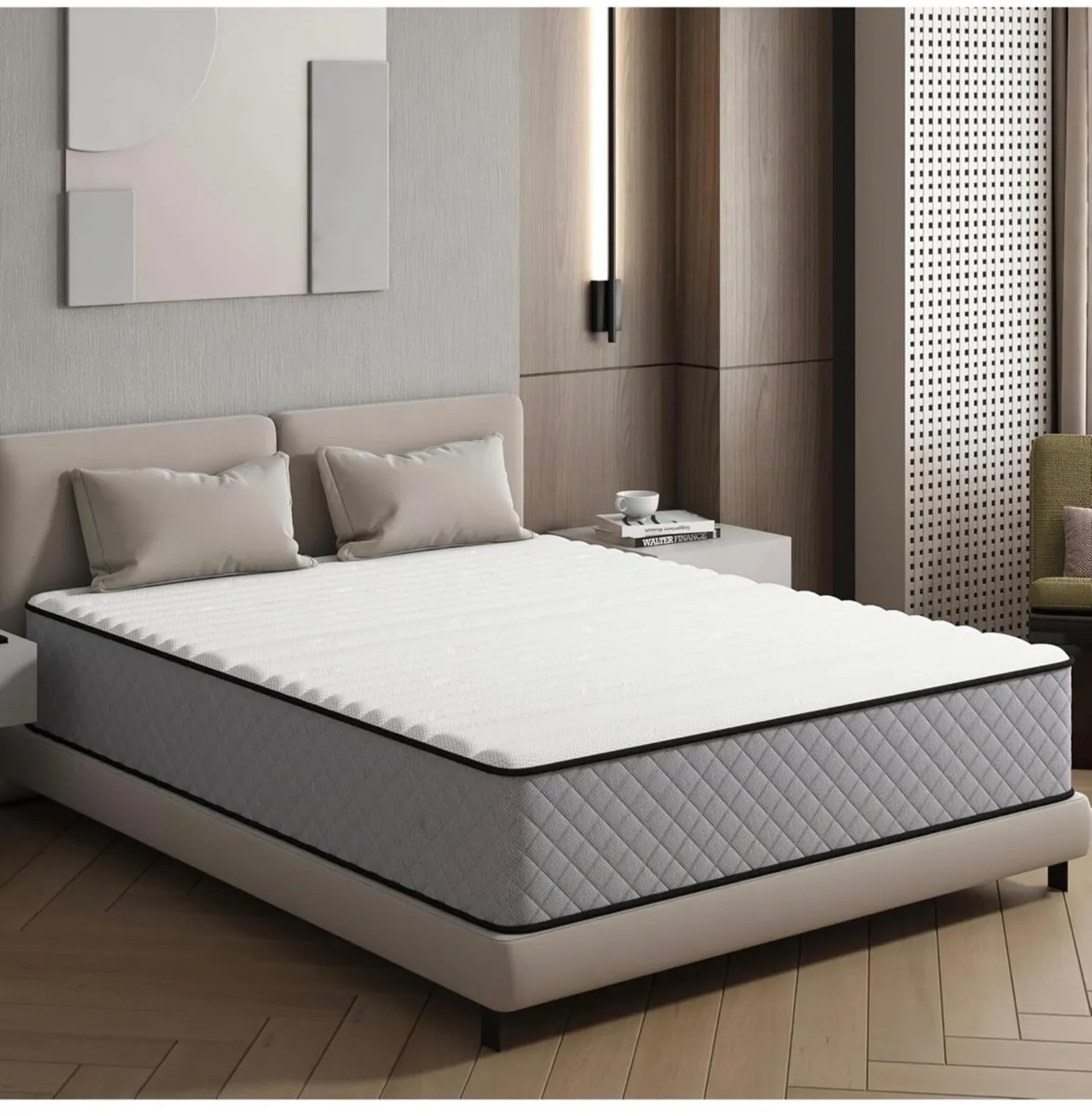 Single Mattress, 90 x 190 cm, Height 25 cm, Medium - Image 3
