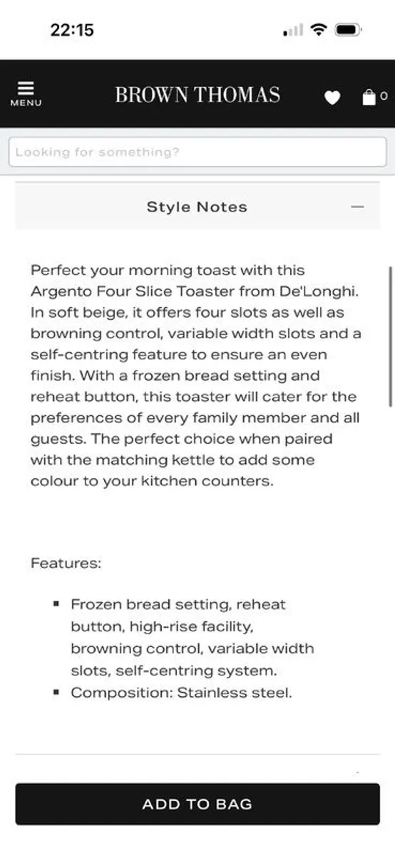 De'Longhi cream toaster - Image 4