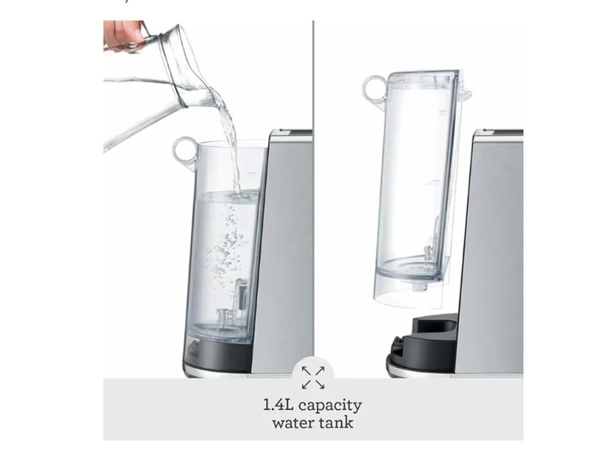 Sage - The Bambino - Compact Coffee Machine with Automatic Milk Frother, Black Truffle - Image 4