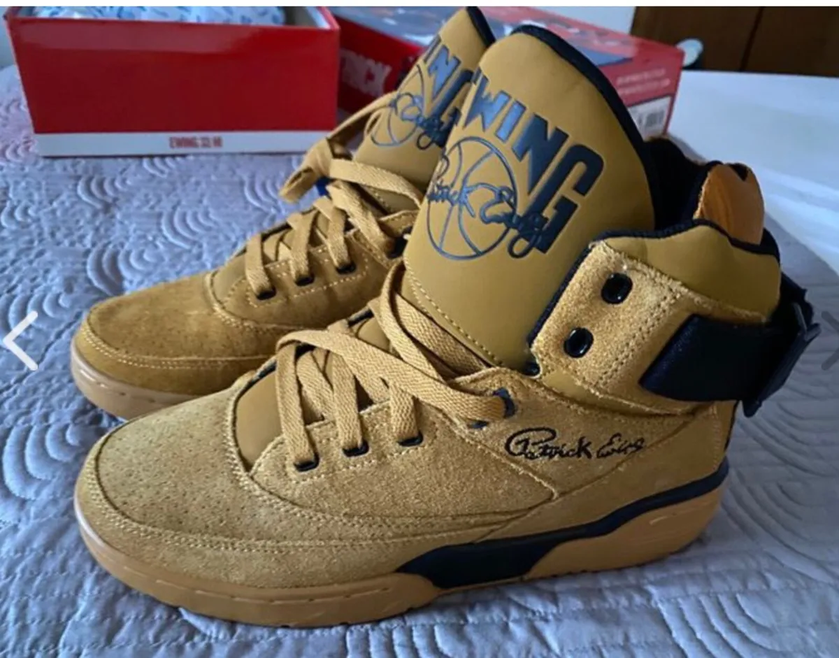 BNWT Patrick Ewing Men's 33 Sunflower Size 8UK - Image 1