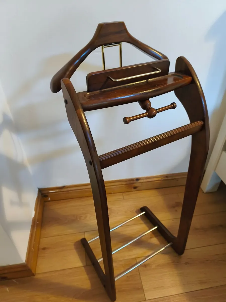Antique Mens Valet Stand - Image 3