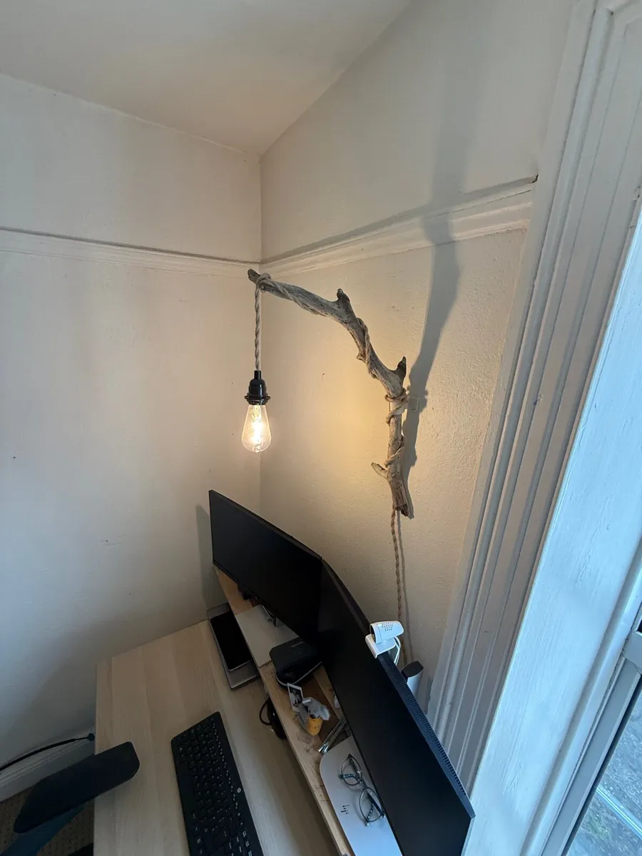 Driftwood lamp set - Image 4