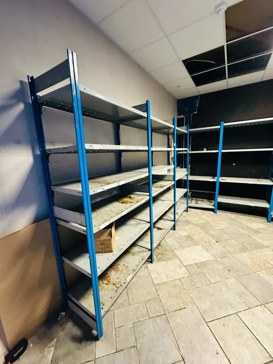 10 BAYS RACKING HEAVY DUTY STORAGE SHELVING - Image 4