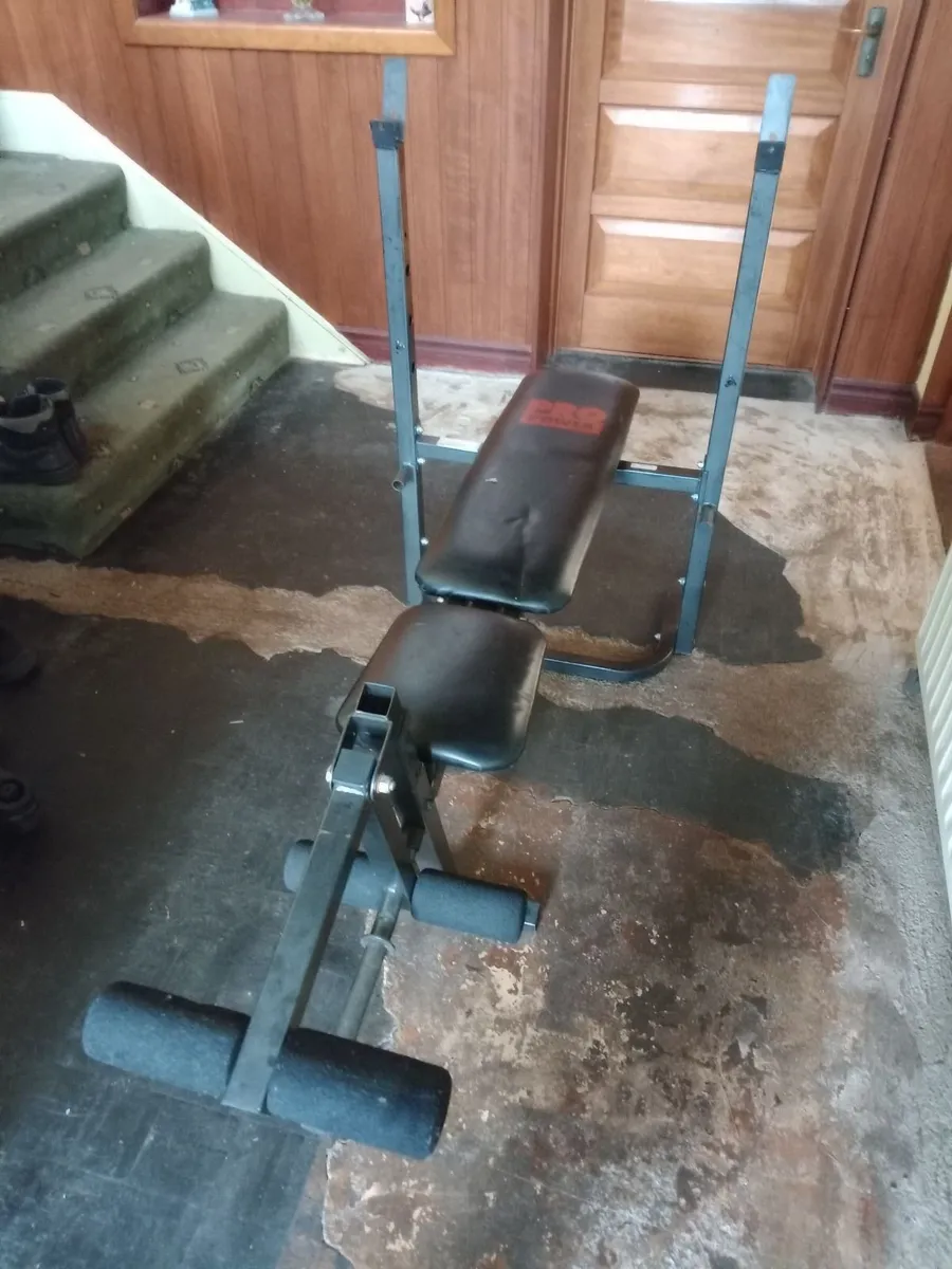 Pro Power Weight Bench with Rack - Image 1