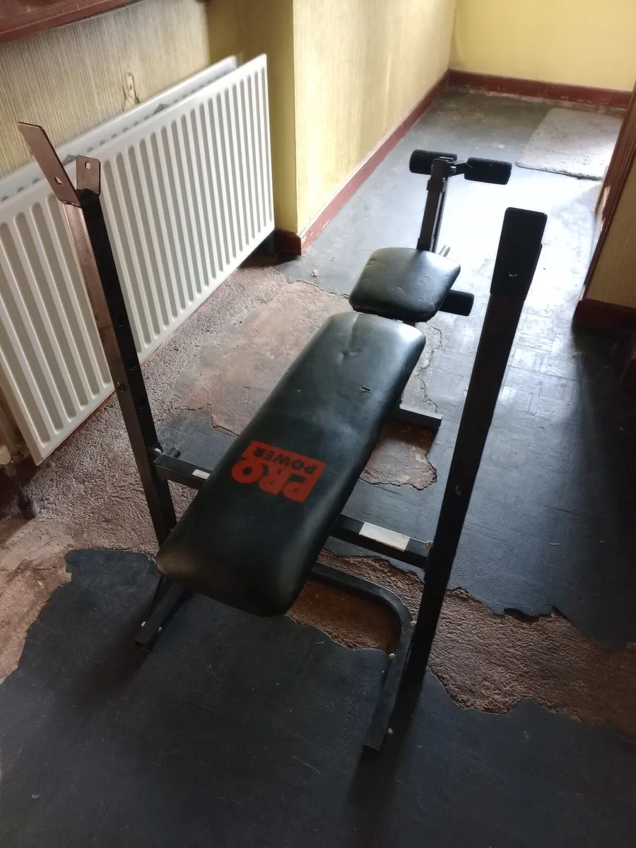 Pro Power Weight Bench with Rack - Image 2