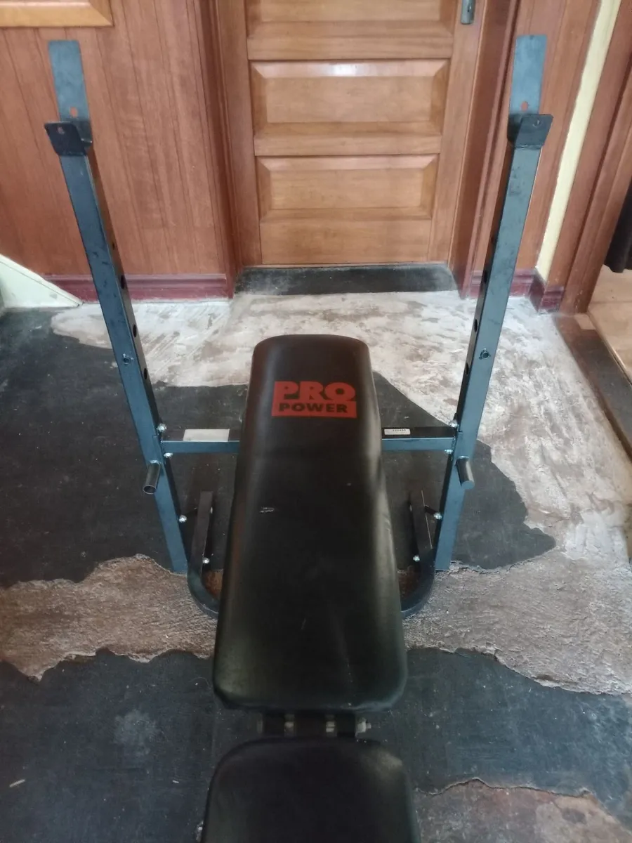 Pro Power Weight Bench with Rack - Image 3