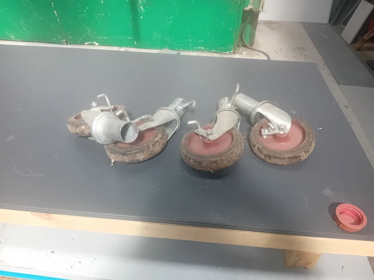 scaffolding tower wheels - Image 2