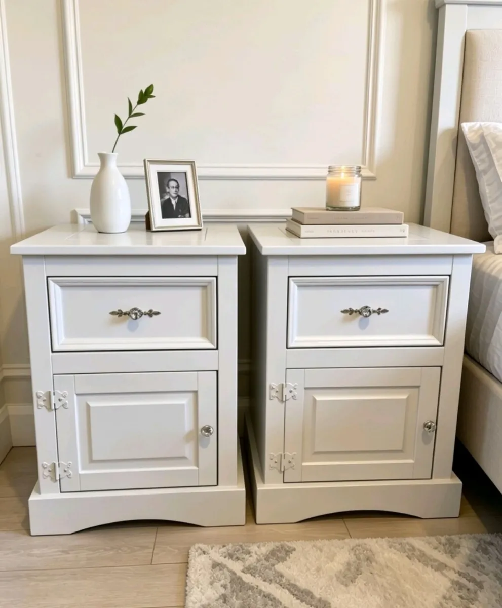 Bedside Lockers - Image 1