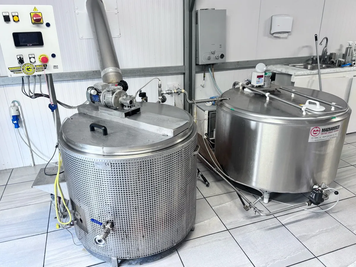 230 litre batch pasteuriser system - Image 3