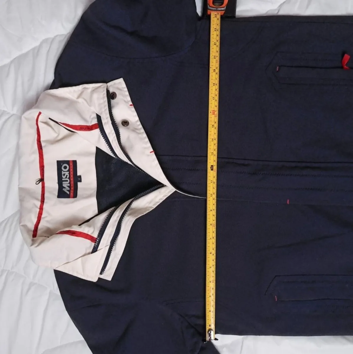 Musto Navy Windbreaker Sailing Jacket S - Image 2