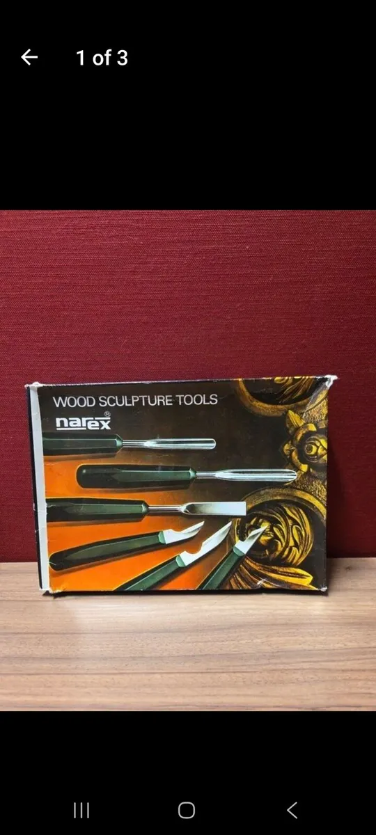 Narex Wood Sculpture Tools - 6 Carving set - Image 1