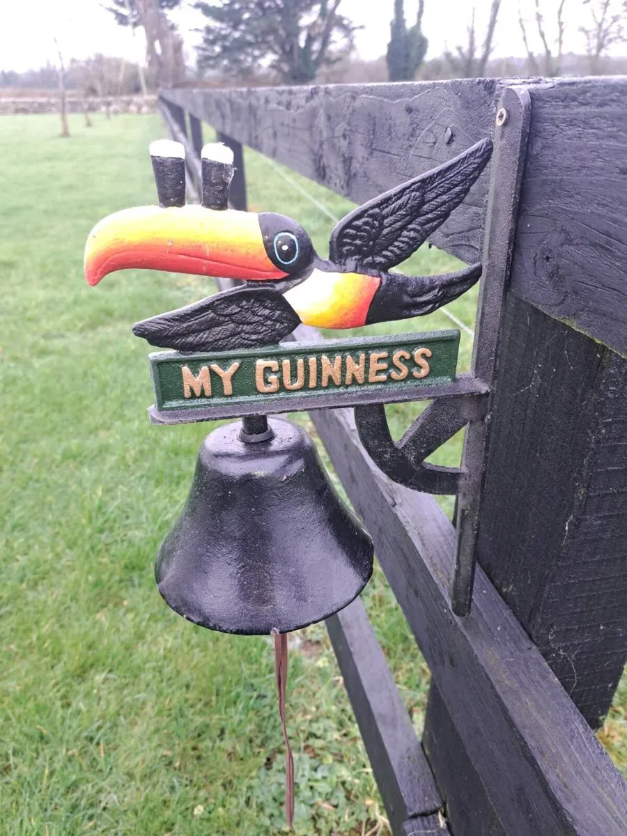 Guinness cast iron bell - Image 1