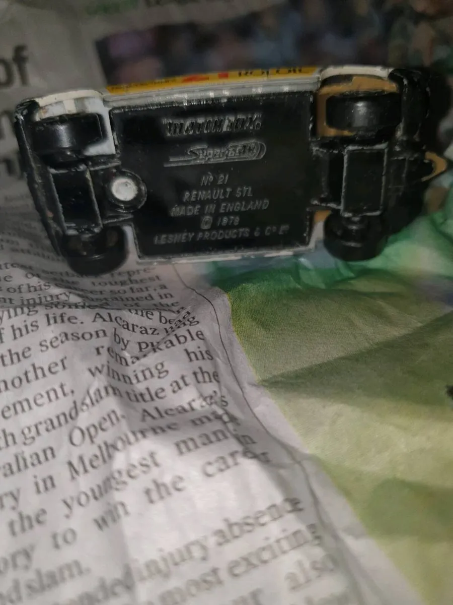RARE 1979 MATCHBOX RENAULT 5 RALLY DIE.CAST - Image 4